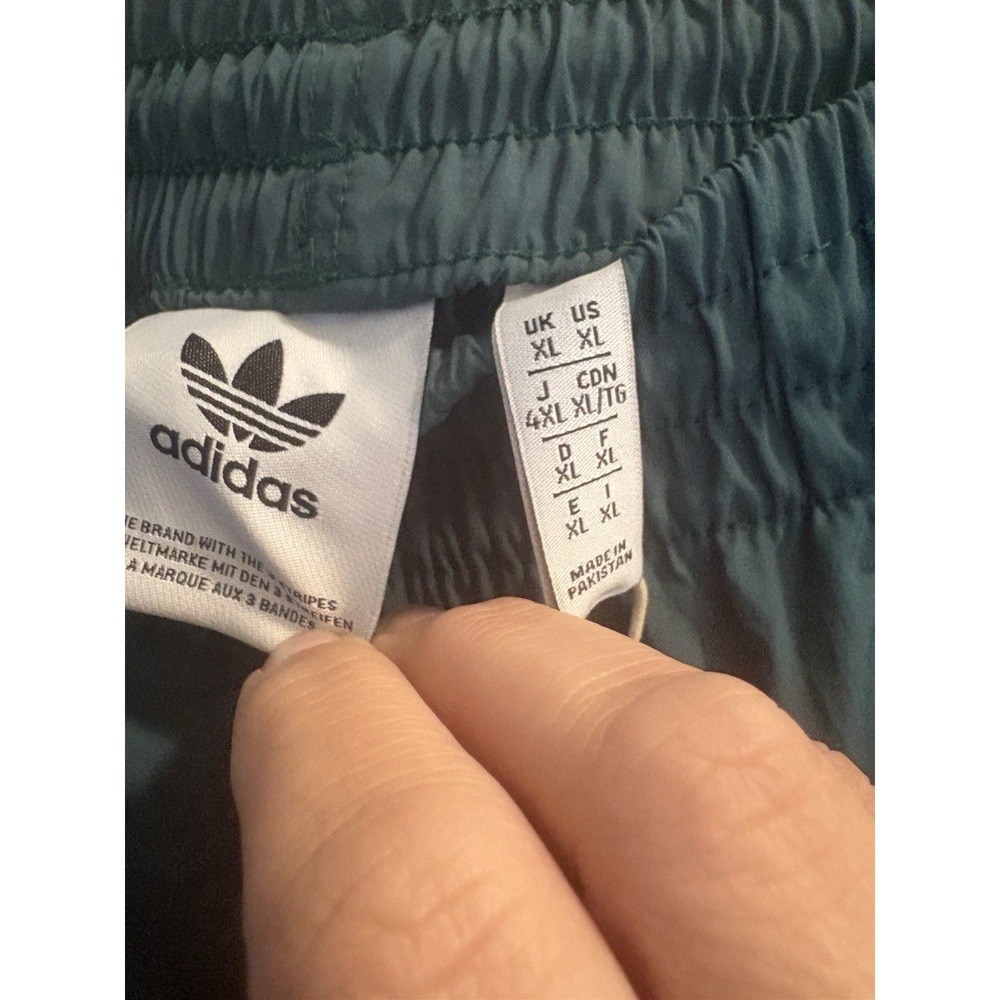 Adidas Original Mens Green 3 Stripe 5" Inseam Sprinter Shorts Size XL IM9416 NWT - Picture 4 of 6